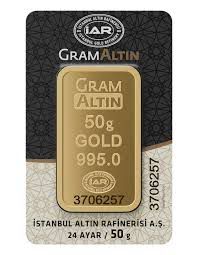 50 Gr 24 Ayar Altın